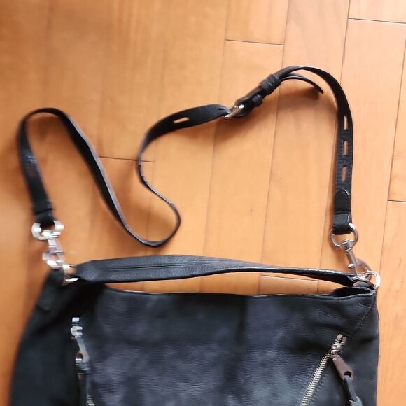 Rebecca Minkoff Black Leather Shoulder Bag - Picture 4 of 5